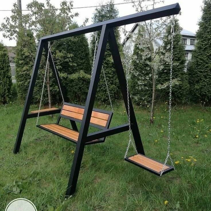 Metal Bahçe Salıncağı